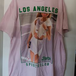 Los Angeles Barbie Tshirt Size Xl