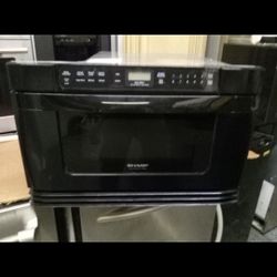 Sharp Drawer Style Microwave 