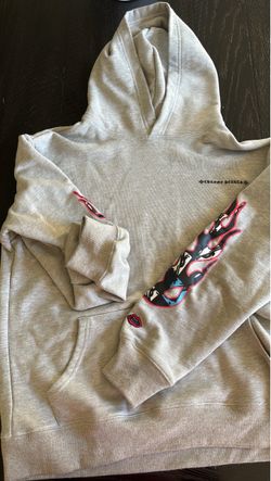 Chrome Hearts Flame Graphic Hoodie