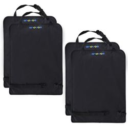 Car Seat Protectors For Kids - 4 Pack Premium Quality Car Seat Cover Back Seat