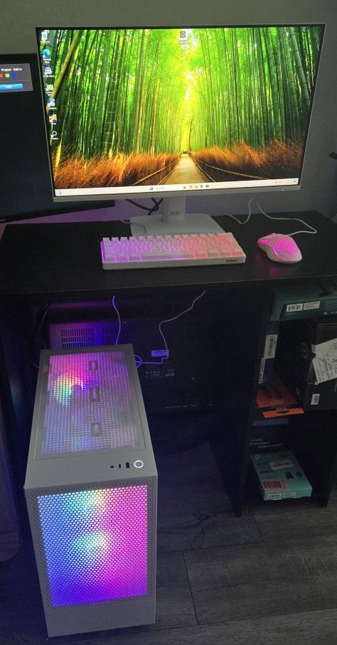 Complete Setup Gaming (COMPUTER, MONITOR, MOUSE AND KEYBOARD)