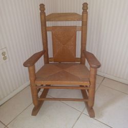  Childs Oak Rocking Chair From Cracker Barrel