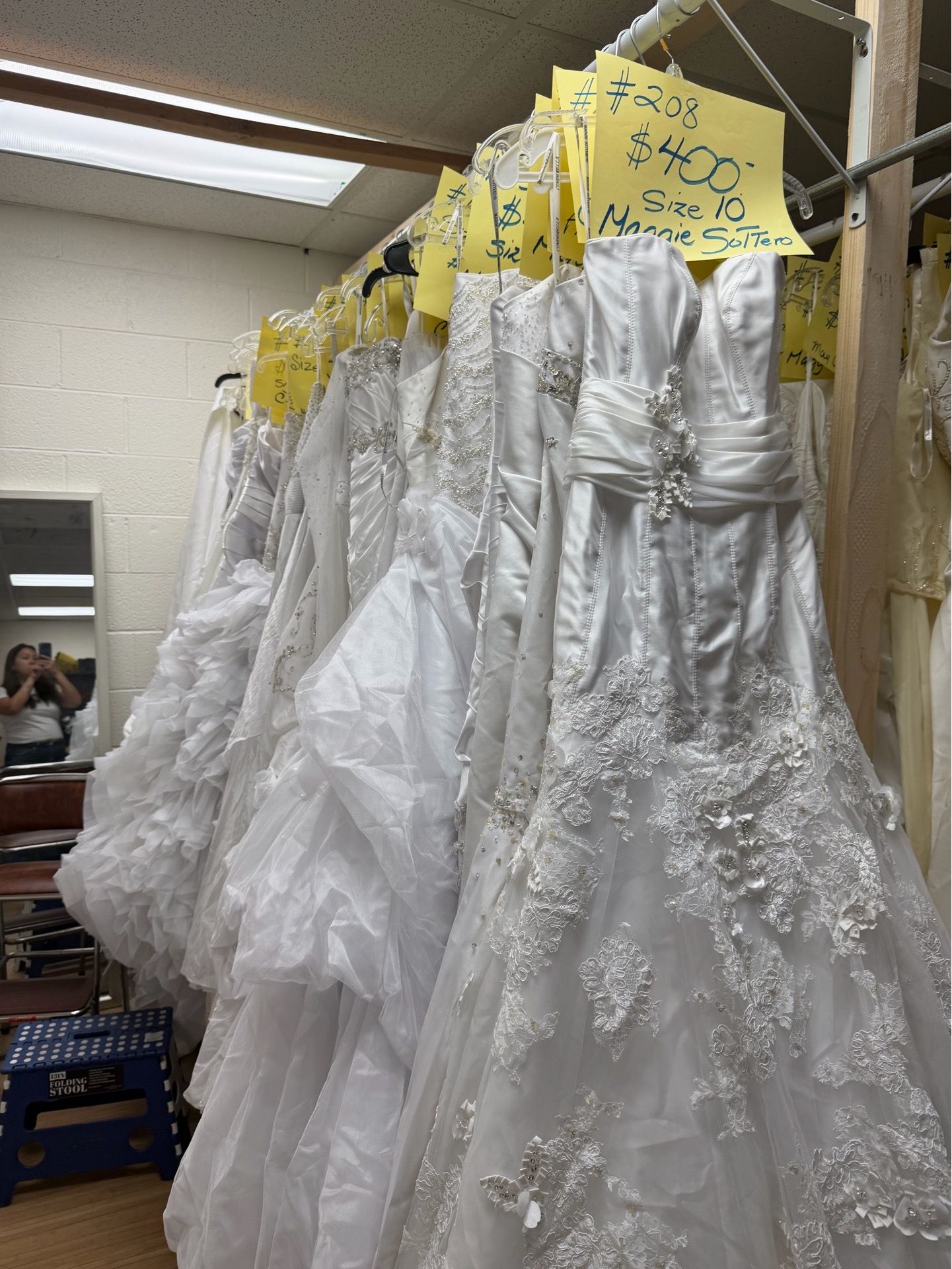 Wedding dresses open box all sizes