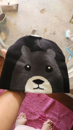Pacific North West Coast 'Dark Honey Bear' Stretch Fit Toque / Winter Ski Hat