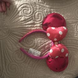Minnie mouse ears headband