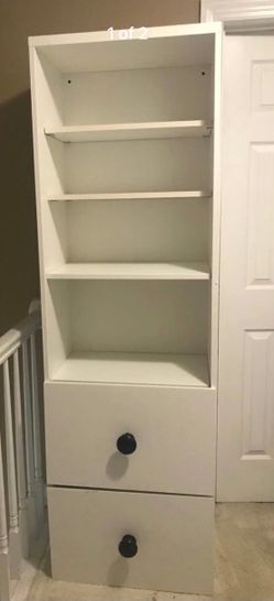 IKEA bookcase with drawers - 76H