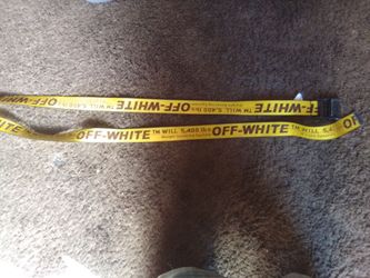 Off white belt