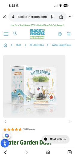 Brand-new Back to the Roots Grass Gardening Kit