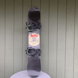 Snowboard Union Force Binding Size Medium W/ Rossignol Alias Snowboard Size 153