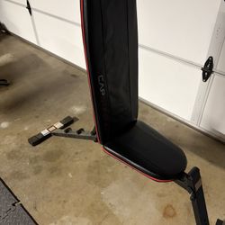 Cap adjustable Workout Weight Bench