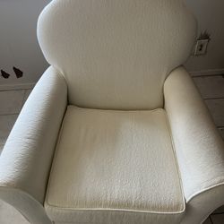 White Glider Chair