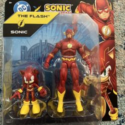 DC X Sonic The Hedgehog Sonic And Flash Figure Set