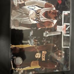 Kobe And Allen Iverson Signed Picture