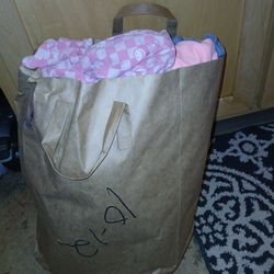Bag Of Clothes For Girl