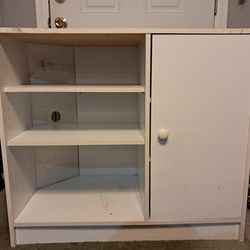 Corner shelf 36"w x 32"t x 19"d