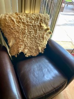 (3) Sheepskin Pelts From Napa Sawyers Tannery