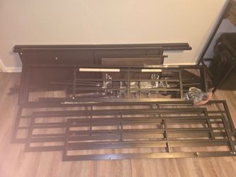 Loft bed frame