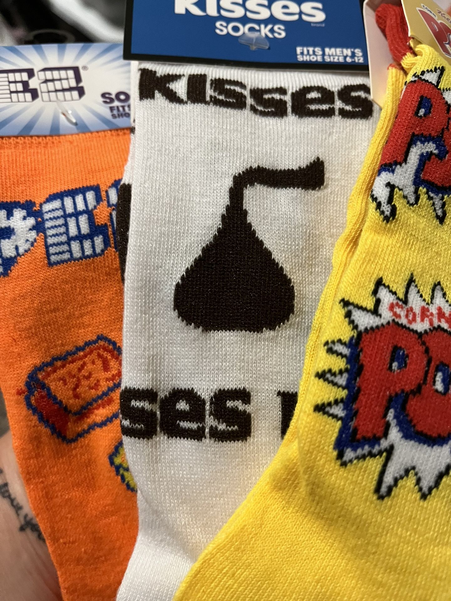 3 Brand New Pair Of Cool Socks. Would Make Great Stocking Stuffers