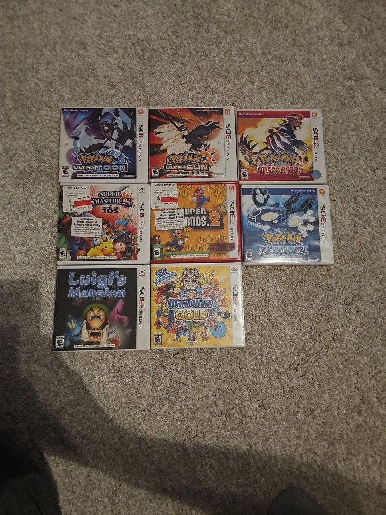 Nintendo 3ds Games