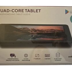 Core Innovations 7" Quad-Core Tablet with Headphones 