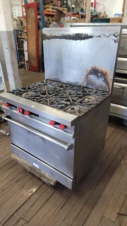 VULCAN Commercial 6 range Stovetop-See Description