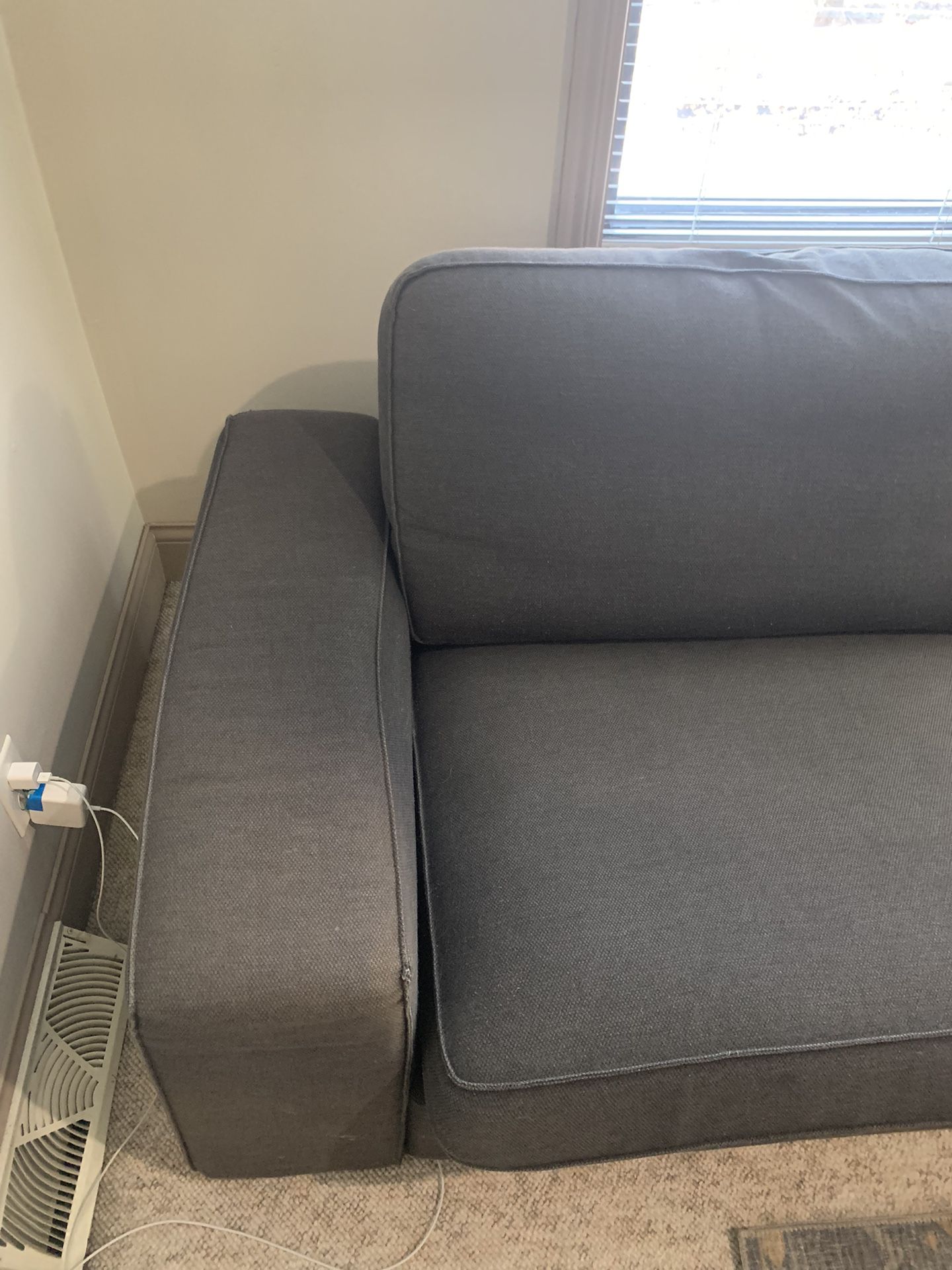 IKEA Kivik Couch with chaise - Light Grey - Retail $1250