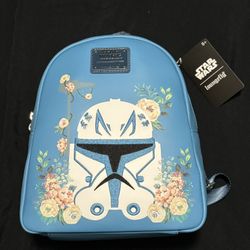 Captain Rex Floral Mini Backpack Loungefly $60OBO