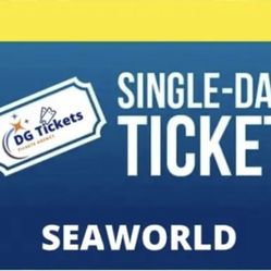Sea World Rain Check Tickets 1 Day 