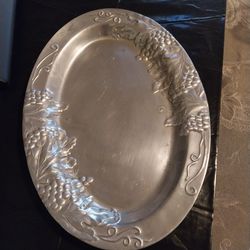 Wilton Armetale Grapes Serving Platter