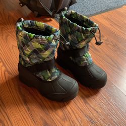 Size 1 Kid Winter Snow Boots