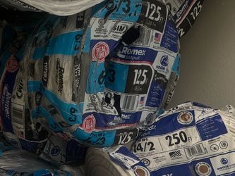 6/3 6/2 Romex NM-B Wire Inventory – 6/3 125ft