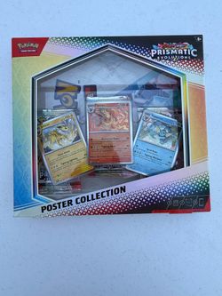 Pokémon Cards Prismatic Evolutions Poster Collection