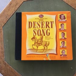 Vintage The Desert Song