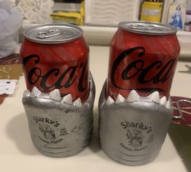 Shark Bite Drink / Beverage holder from Sharky's on the Pier  sharky's venice florida shark  