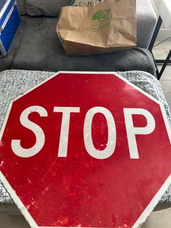Stop sign 30 x 30