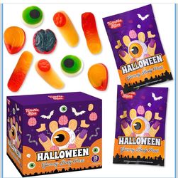 15 Pack Halloween Gummy Body Parts jumbo Box