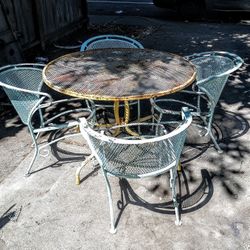 Rawthorne table and chair set chairs need seats