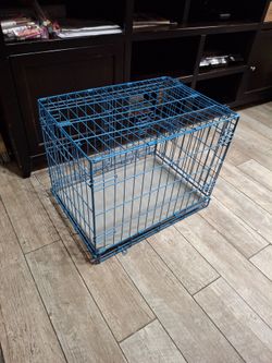 Small dog kennel and pillow