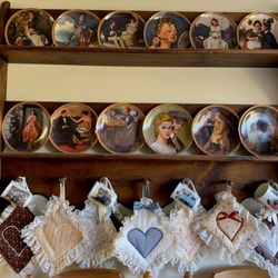 Rockwell “Rediscovered Women” Plates-rack Not Included