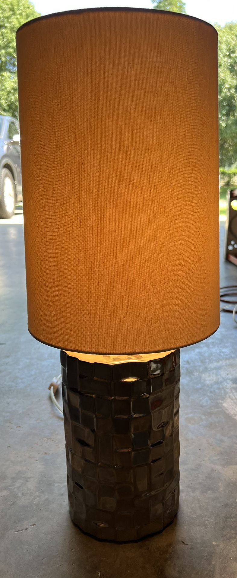 Silver lamp