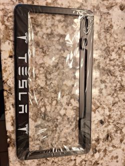 License Plate Frame (Tesla)