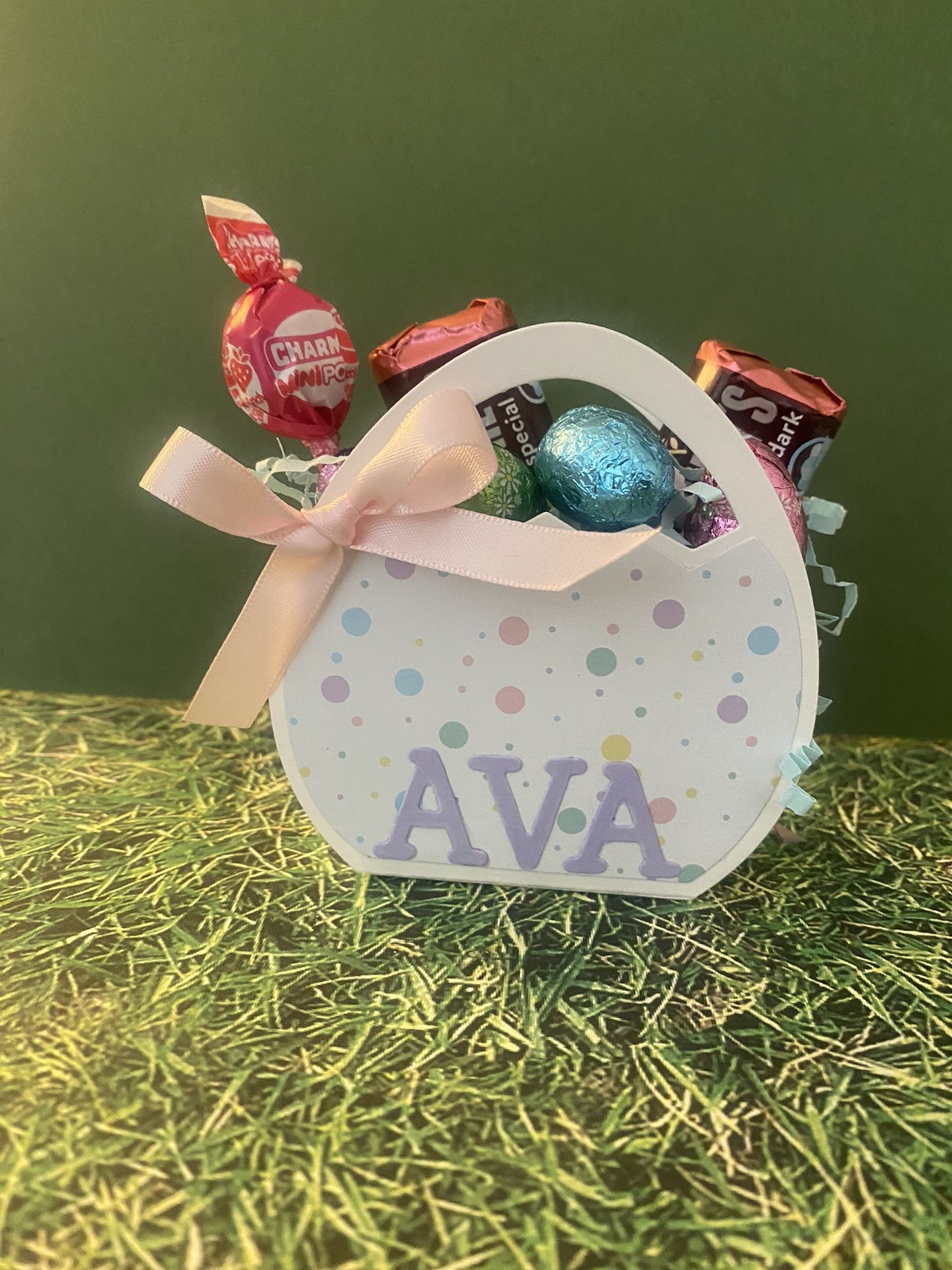 Easter Egg Basket Box Die