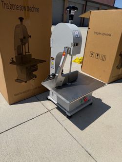 110V Bone Saw Machine,Commercial Electric Frozen Meat Cutter