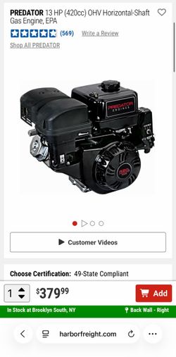 predator 420 cc engine