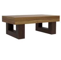 Rustic Brown Rectangle Coffee Table