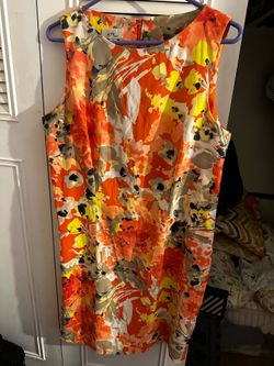 It’s a beautiful dress size 18