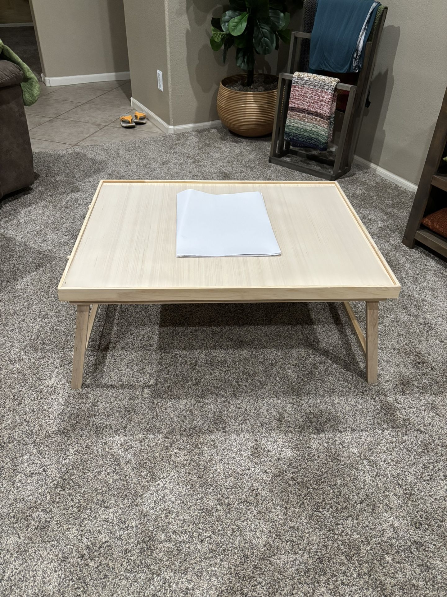 NEW 4 Drawer Puzzle Table