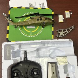 WLTOYS K170 Black Hawk RC Helicopter – Super Stable & Realistic 3 Batteries 