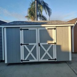 8x12 Lean-To Storage Shed