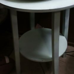 Small Round Green Table 